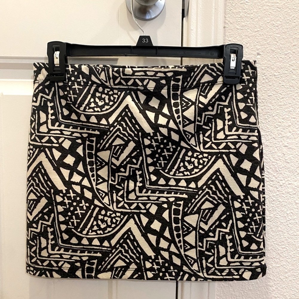 Forever 21 Patterned Stretch Skirt